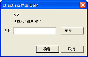 PIN 屏幕
