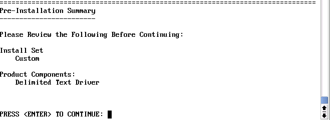 「預先安裝摘要」區段