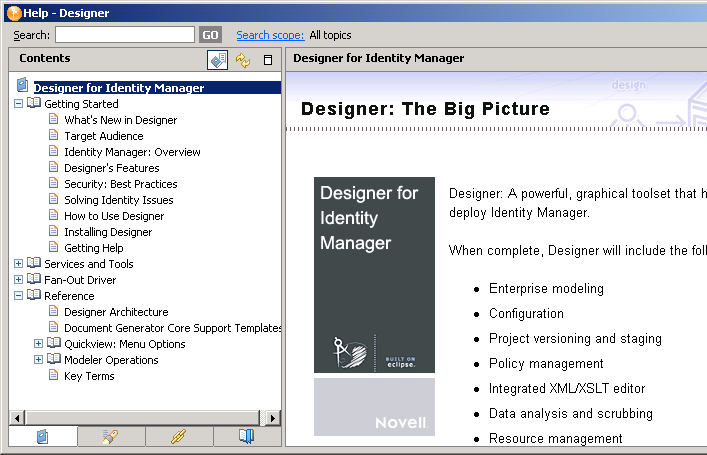 The Designer for Identity Manager book