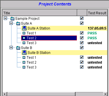 Test Console Example Novell Documentation: LAN Test Tools - TestConsole Overview