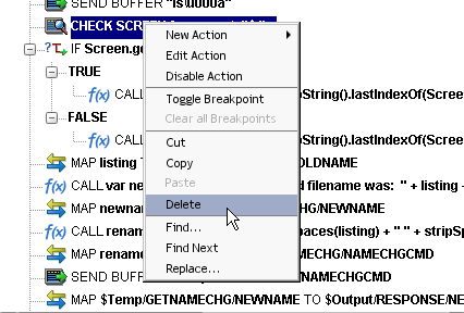 delete