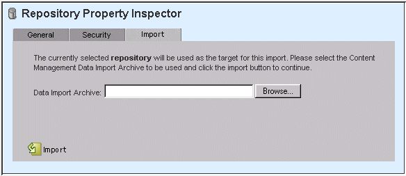 importRepository