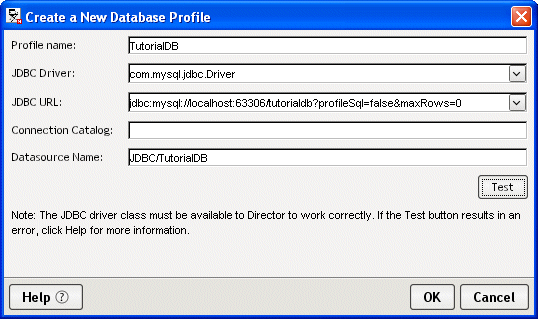 tutdpfDBProfile