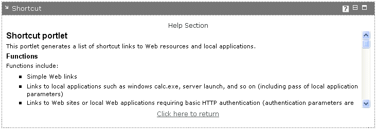 tutexpShortcutPortlet