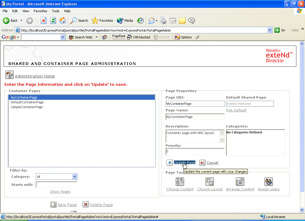 tutwwpContainerUpdatePage