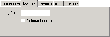 Logging tab in the Mailbox/Library Maintenance dialog box