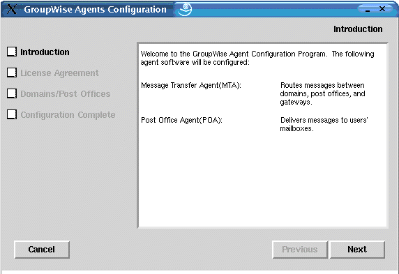 Linux Agent Configuration program