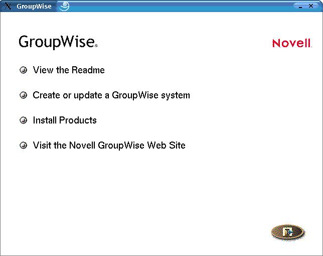 GroupWise Installation Advisor on Linux