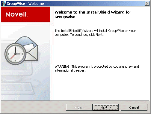 Windows client Setup program