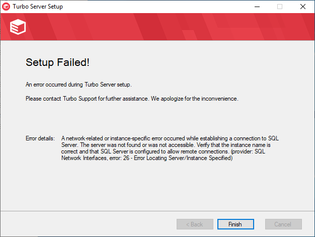 setup-failed-db-error