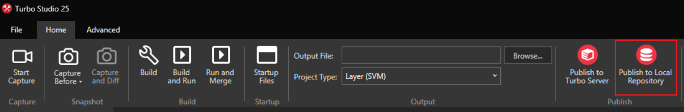 Turbo Studio Publish to Server