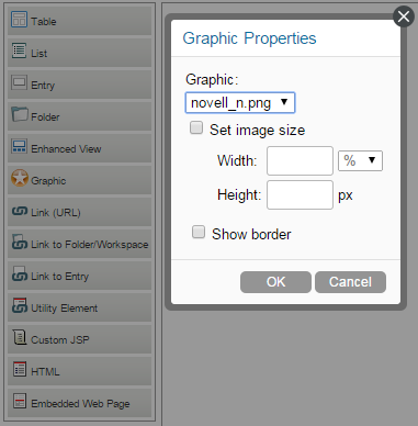 Configuring Graphic Properties
