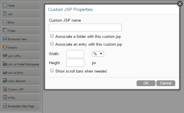 Configuring Custom JSP Properties