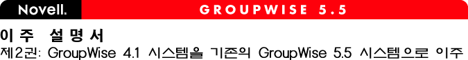 Novell GroupWise 5.5 ���� ������