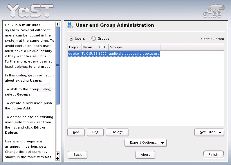 Novell Documentation Novell Linux Small Business Suite 9 Security