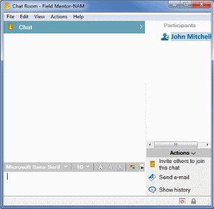 microsoft office chat client