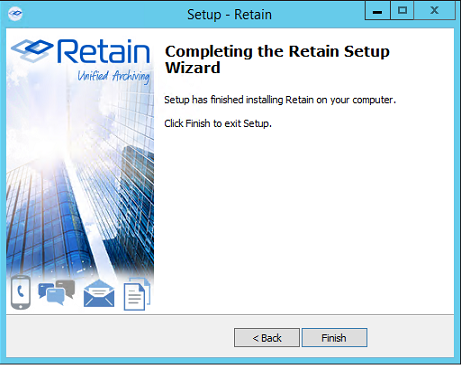 Installing a Retain Server on Windows - Retain 4.9.1: Installation and ...