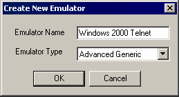 Naming the emulator