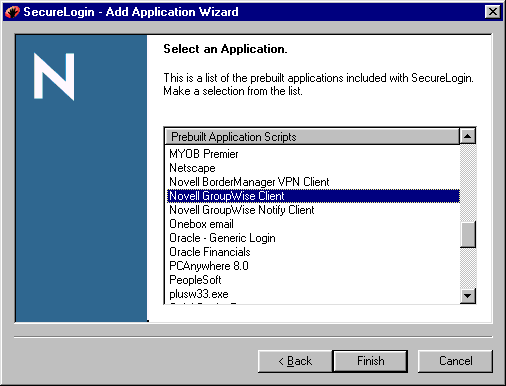 Applications that have prebuilt scripts