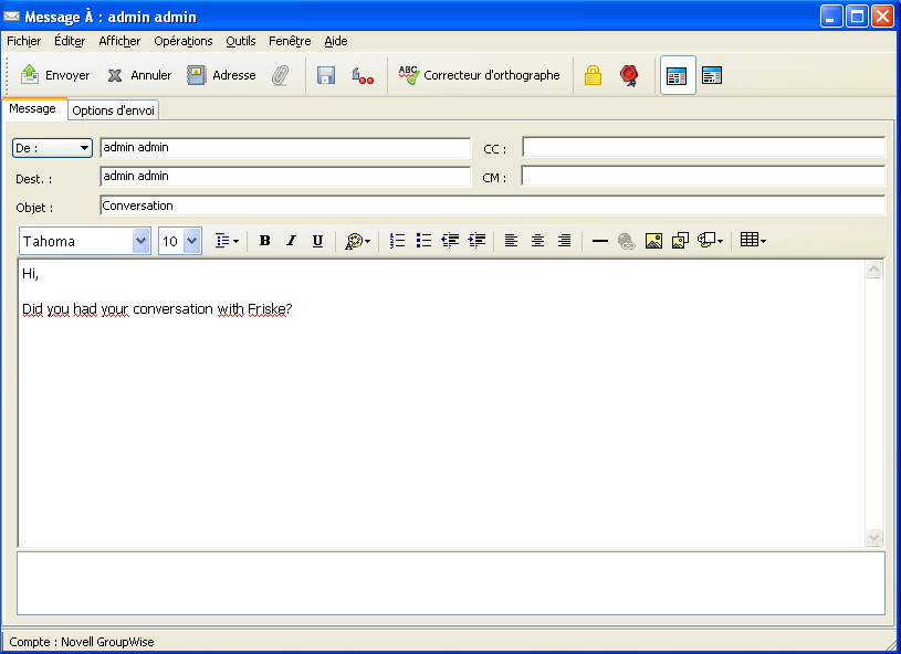 Novell Doc: Guide de l'utilisateur du client Windows GroupWise 8 ...