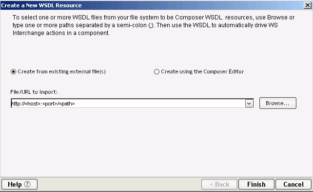 CreateNewWSDL forServiceResourceDialog 1