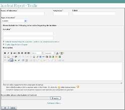 Incident Report - Animal Form