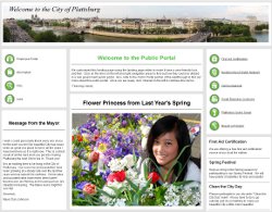 Government Public Portal Workspace Screenshot